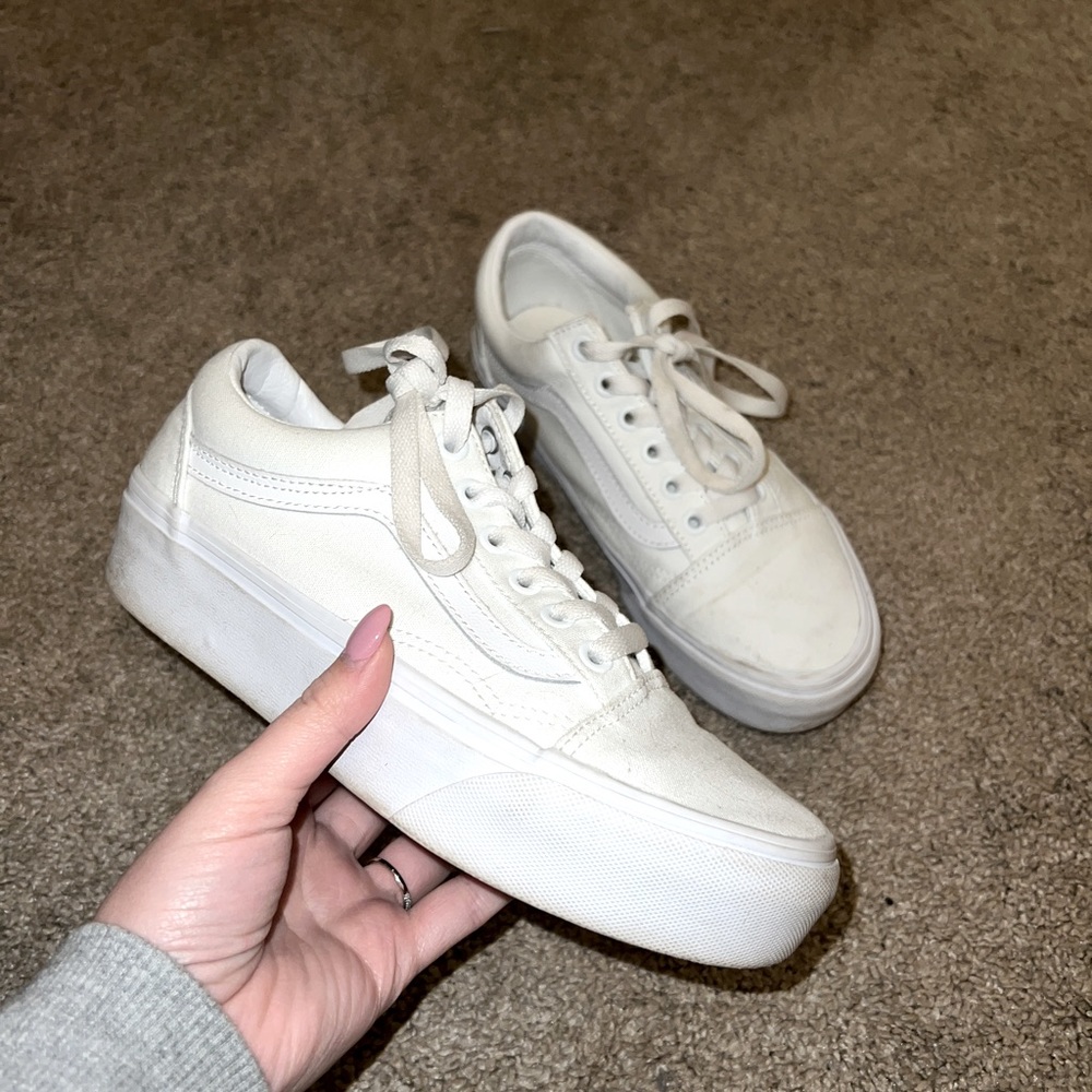 Vans Platform Classic White